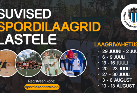 Suvised linnalaagrid lastele Pärnus